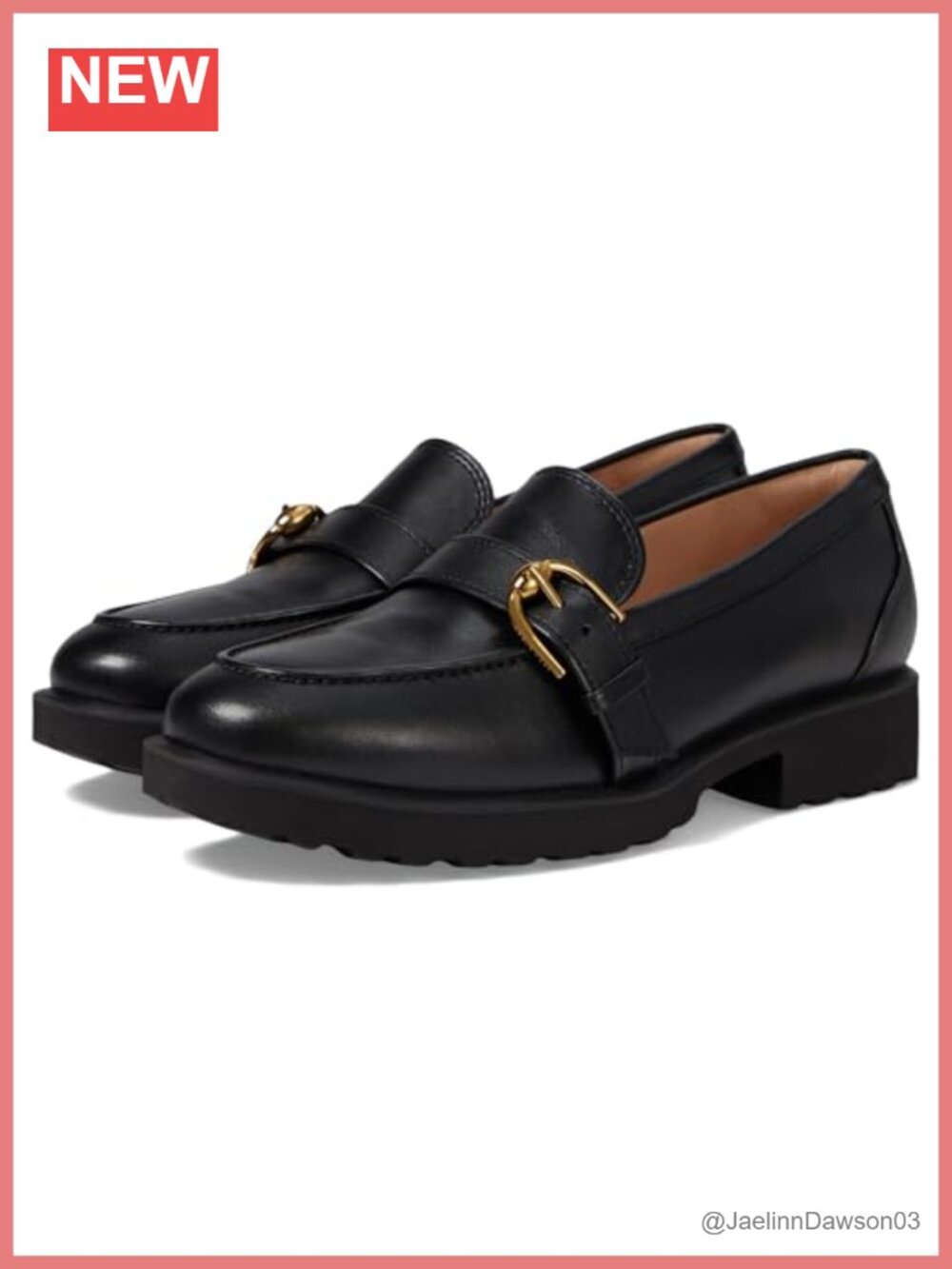 Cole Haan Giana Buckle Loafers, Leather, Comfortable